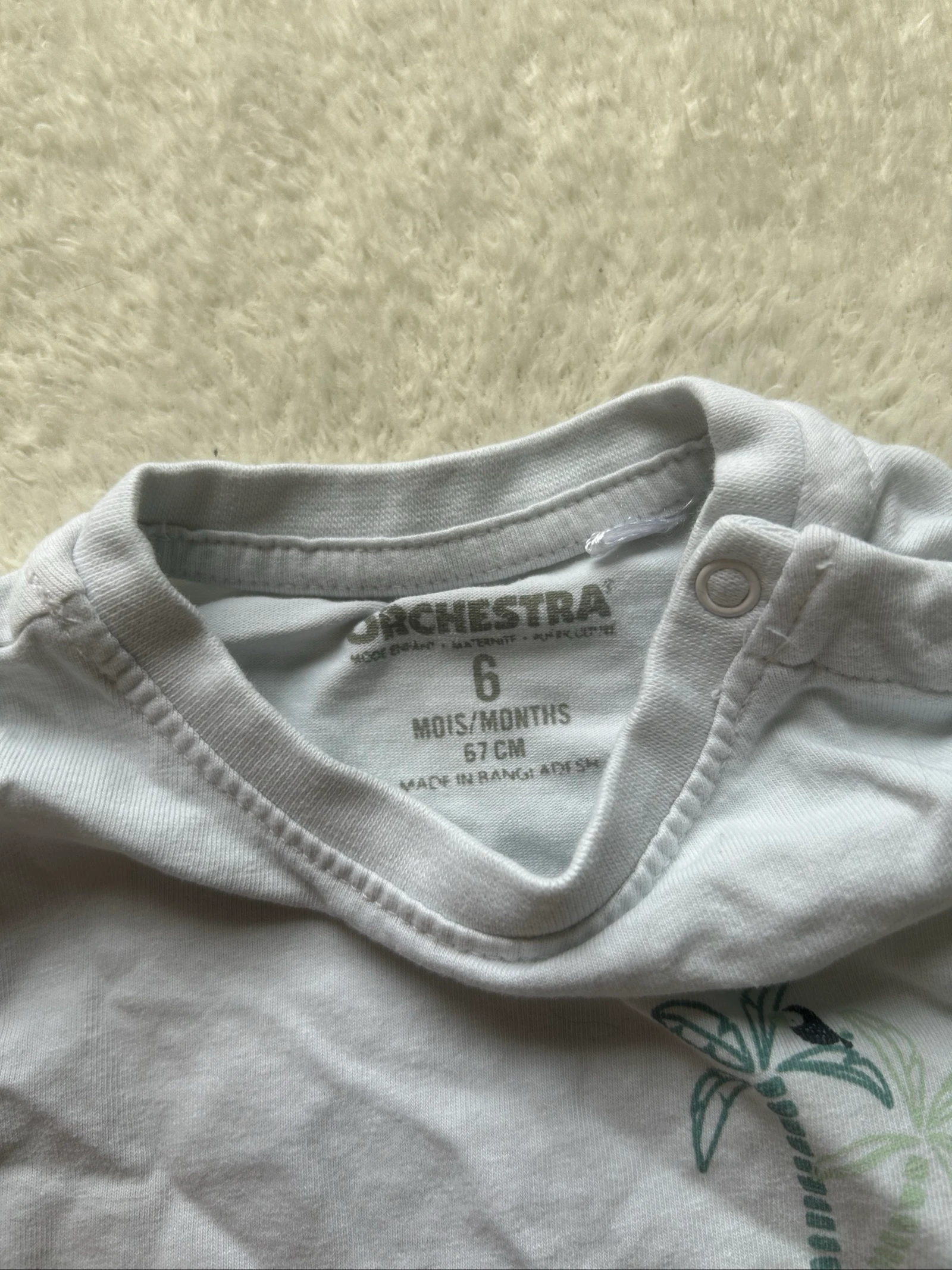 Lot 3 nieuwe T-shirts • Maat 6 maanden – photo 3